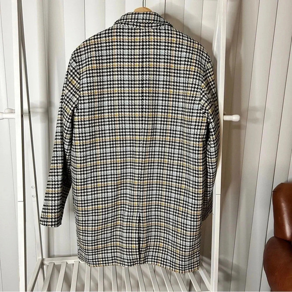 a new day Plaid Blazer - Black, White, Tan - Picture 5 of 6